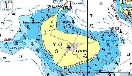 Landkarte von Lyoe